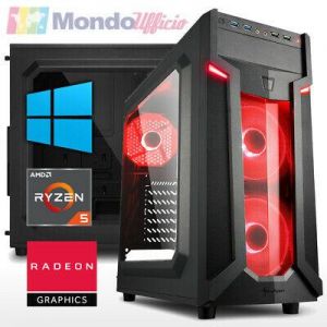 PC GAMING AMD RYZEN 5 3400G - Ram 16 GB - SSD M.2 500 GB - HD 2 TB - Windows 10