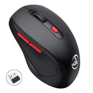 bigstore mouse HXSJ T67 2.4G Wireless Mouse 1600DPI 6 Buttons Ergonomic Energy Saving Home Office Business Gaming Mouse with USB Receiver for PC 