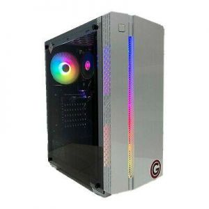 COMPUTER PC FISSO LED RGB GAMING INTEL I5 8GB RAM 240GB SSD GT710 2GB WIFI