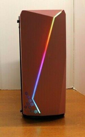 PINK RGB Quad Core Gaming PC Desktop Computer GTX 645 4.1 GHz 500 8GB RAM WIN 10
