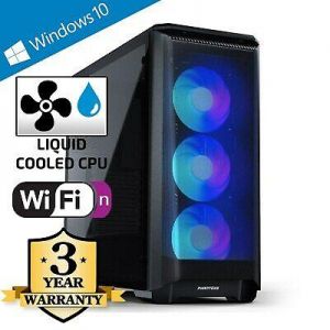CCL Z370 Gaming PC - Watercooled 4.8GHz Intel i7 10700F, 16GB, 1TB SSD, RTX 3080