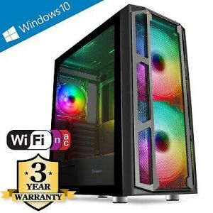 CCL RGB Glass Gaming PC - 4.5GHz AMD Octa Core Ryzen 7-3800X, SSD, RTX 3060 Ti