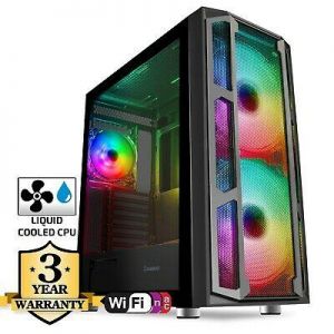 CCL VR Gaming PC 4.8GHz Intel Octa Core i7-10700F, 16GB, 1TB SSD, 4TB, RTX 3080