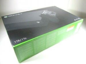 New! Microsoft Xbox One X Black 1TB Video Gaming Console w/ Controller  Sealed