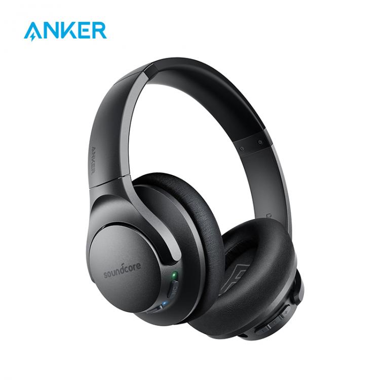 bigstore cellphone headset Anker Soundcore Life Q20 Hybrid Active Noise Cancelling Headphones, Wireless Over Ear Bluetooth Headphones
