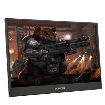 bigstore Laptop PORPOISE HT-1730XT 17.3 TNT 1080P Type C Portable Computer Monitor Gaming Display Screen for Smartphone Tablet Laptop Game Console
